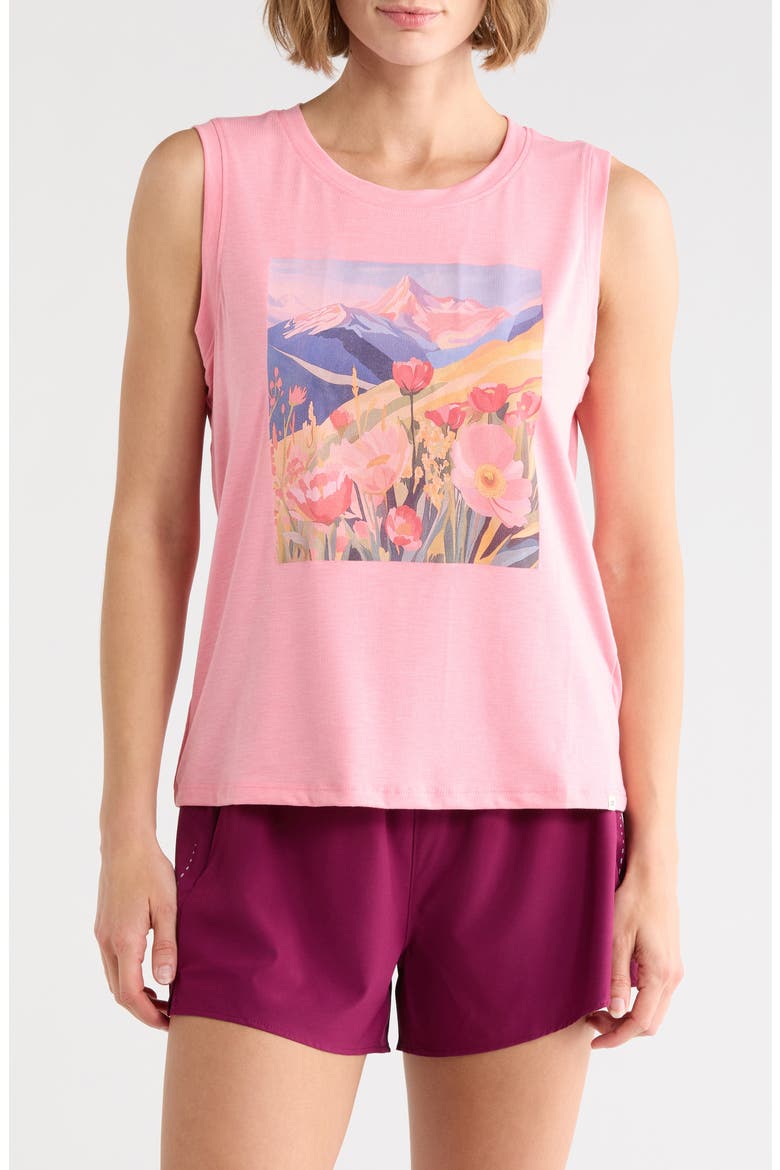 Ana Graphic Tank, Main, color, ROSY FUTURE