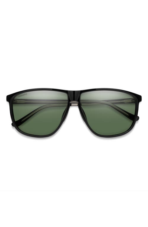 Smith Mono Lake 63mm Chromapop™ Polarized Sunglasses In Black/gray Green