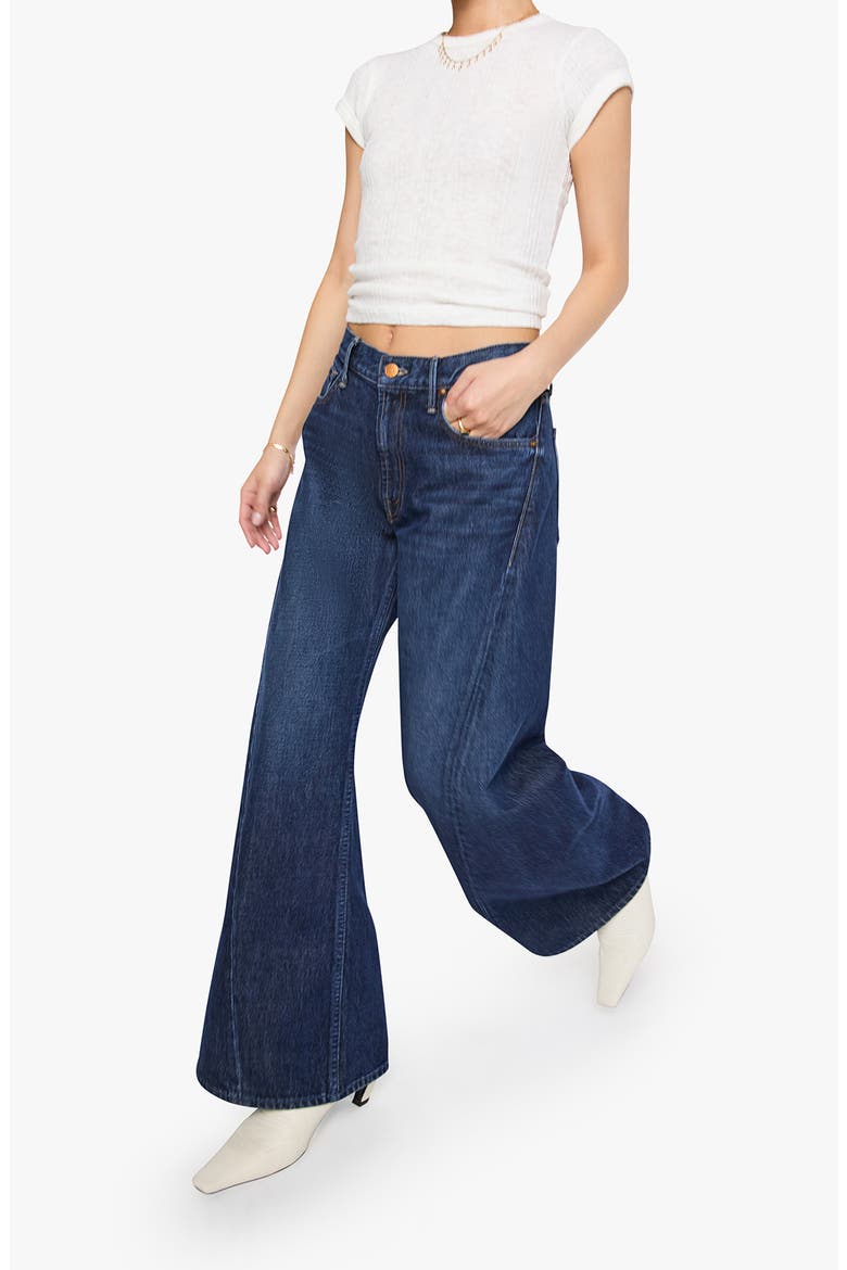 Lil' Lemon Twist Sneak Petite Wide Leg Jeans, Alternate, color, FRESH SQUEEZED