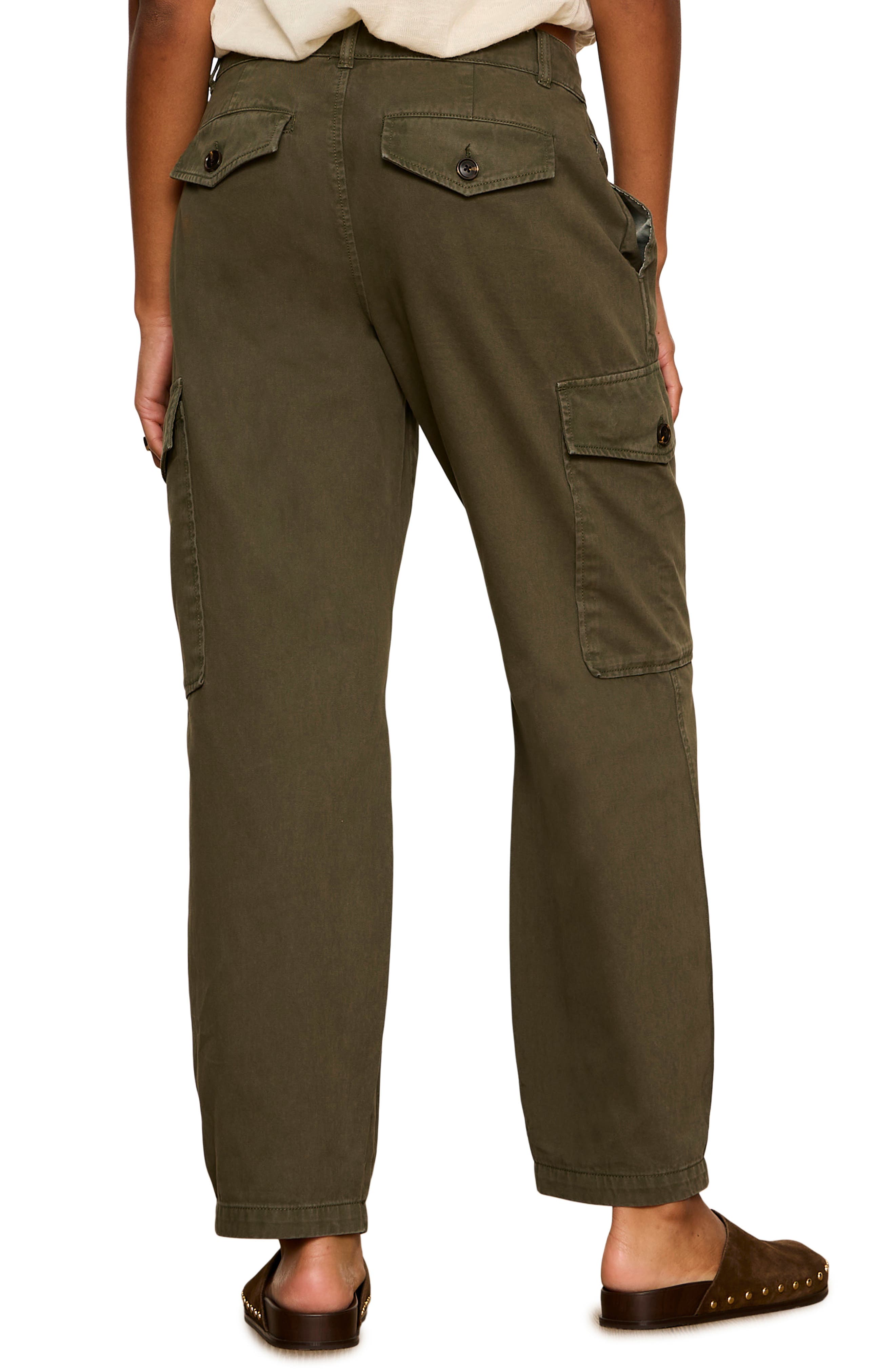 Sanctuary Reunion Pleated Cargo Pants (Women) | Nordstrom