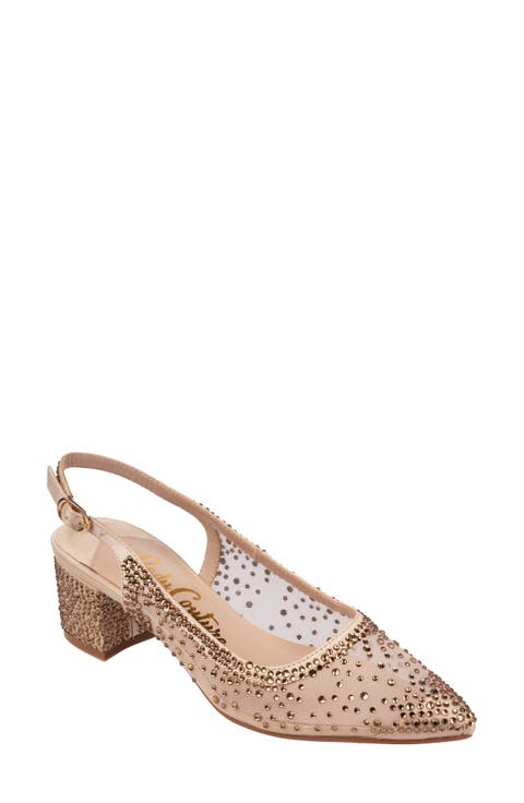 Demin Slingback Pump (Women)