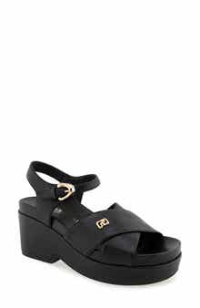 Aerosoles Cora Ankle Strap Platform Sandal