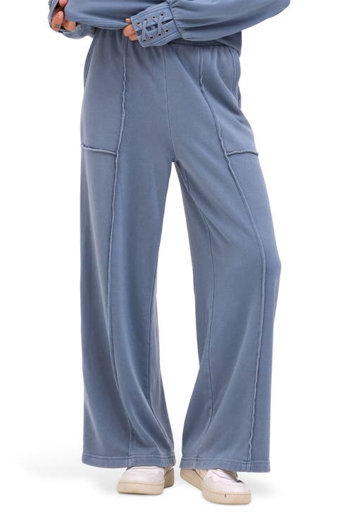 Sigourney Mineral Wash Wide Leg Pants