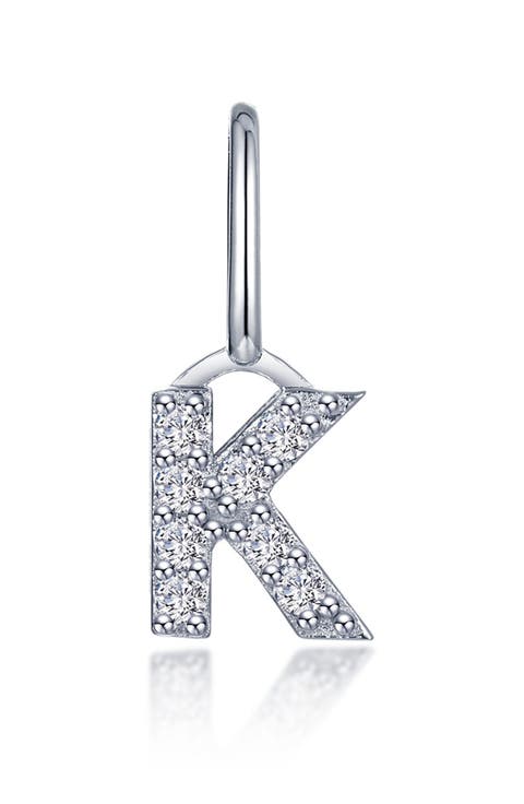Letter Charm Pendant