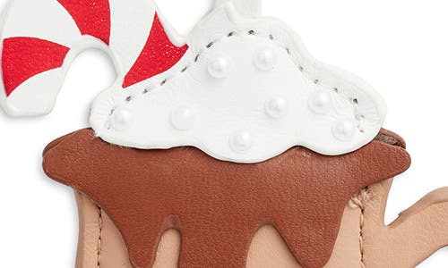 Chelsea28 Peppermint Cocoa Bag Charm In Brown