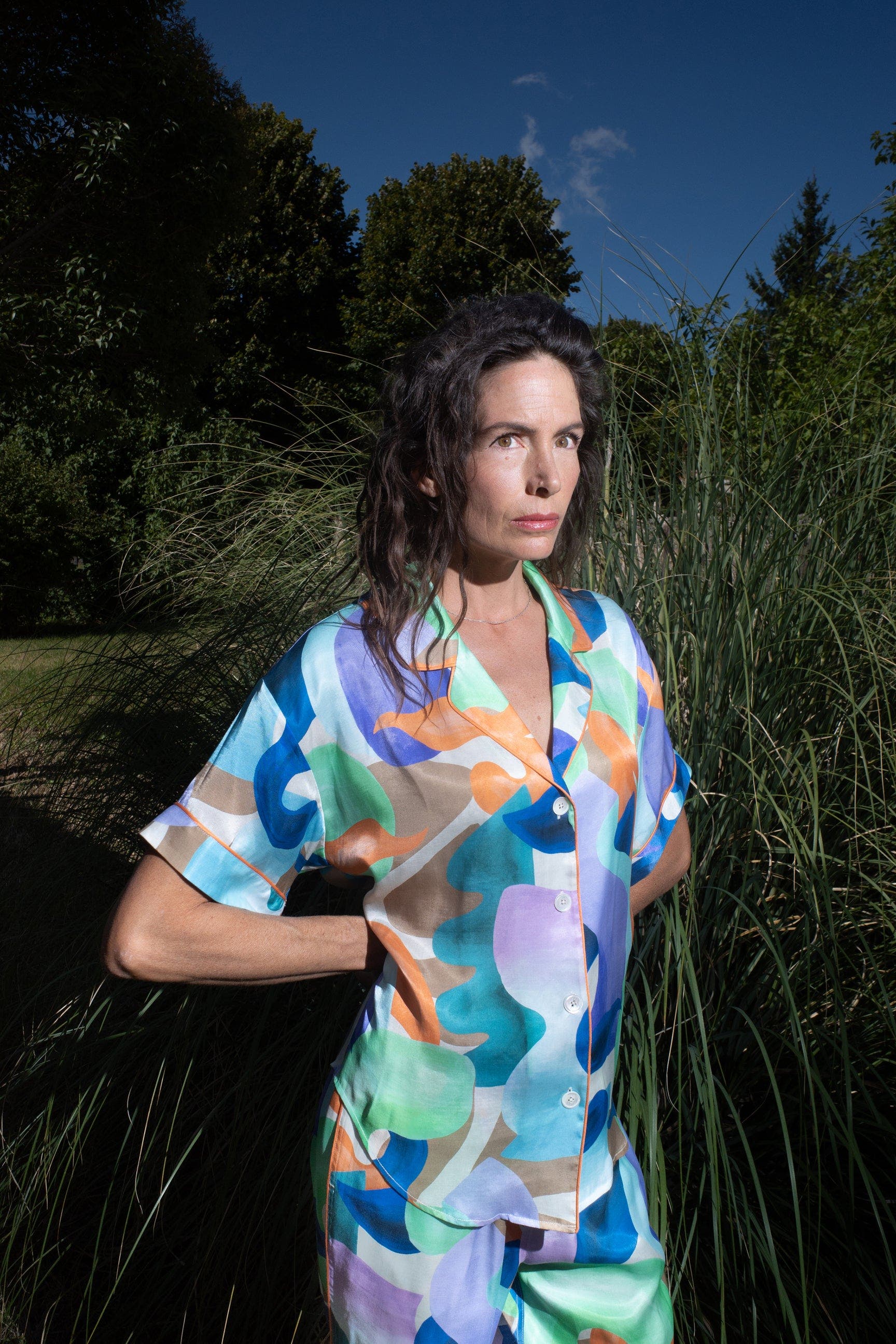 Dream Button-Up Printed Camp Shirt - image 4