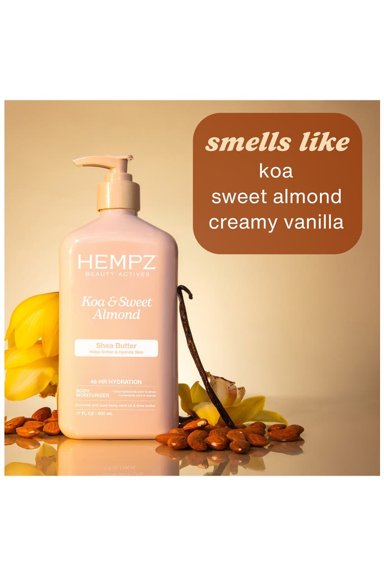 Smoothing Koa and Sweet Almond Herbal Body Moisturizer - 17 fl. oz., Alternate, color, NO COLOR