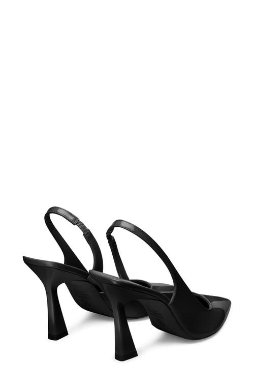 Stuart Weitzman Vinnie 85 D'orsay Slingback Pump In White