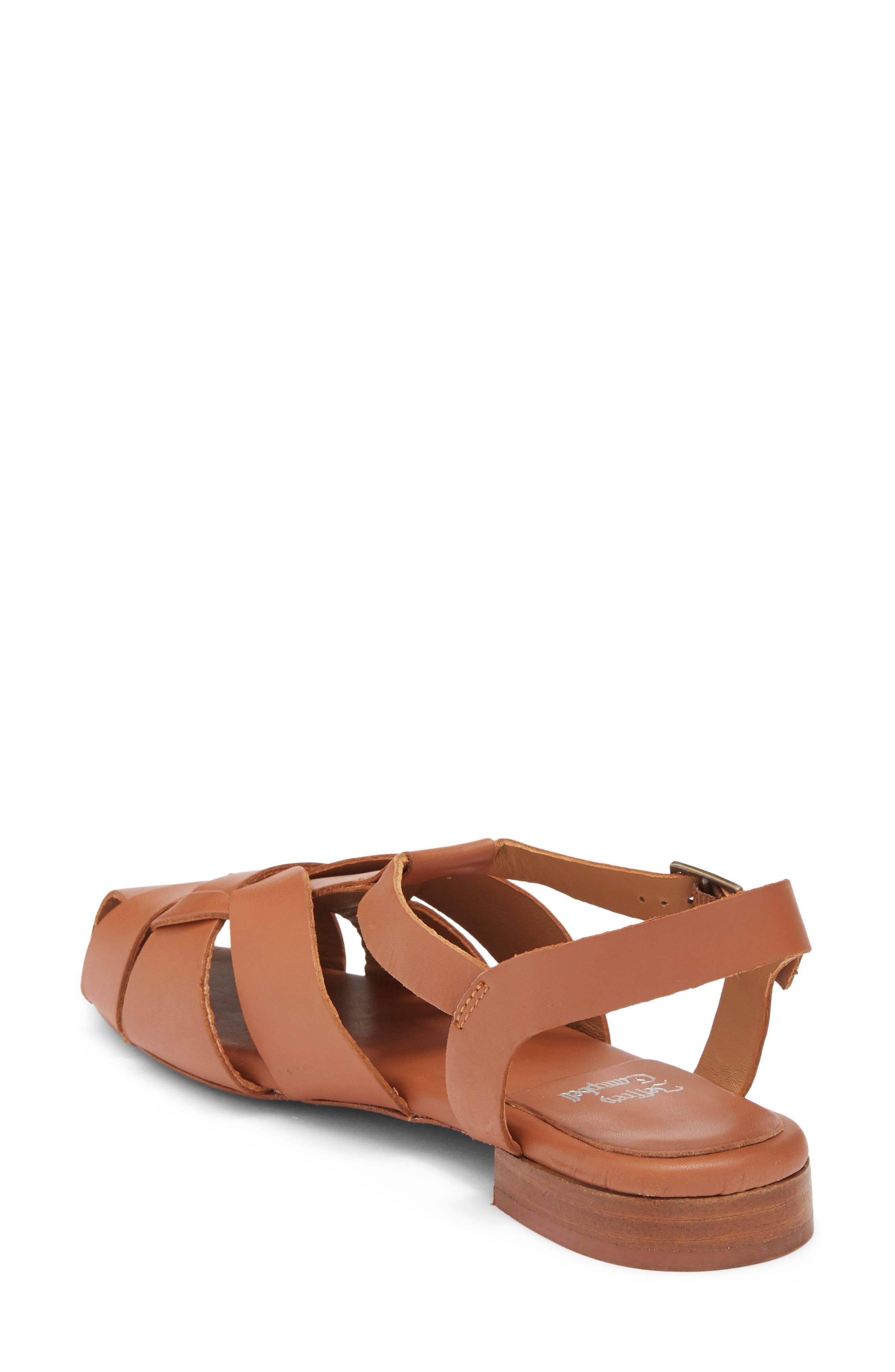 Jeffrey Campbell Spinz Fisherman Sandal, Alternate, color, Tan