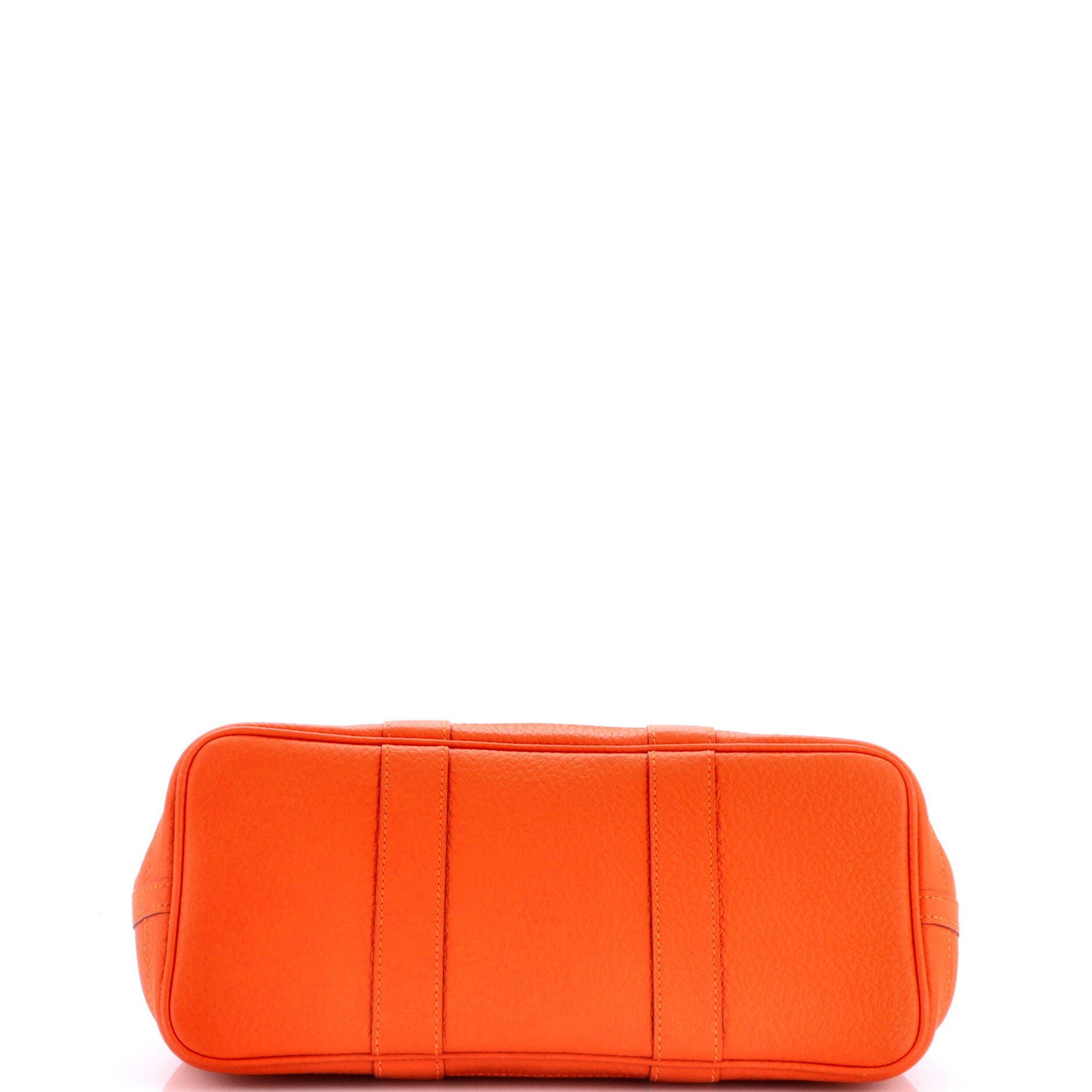 Garden Party Tote Leather 30, Alternate, color, Orange