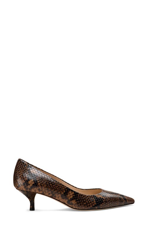 Stuart Weitzman Stuart Power 50 Pump In Brown