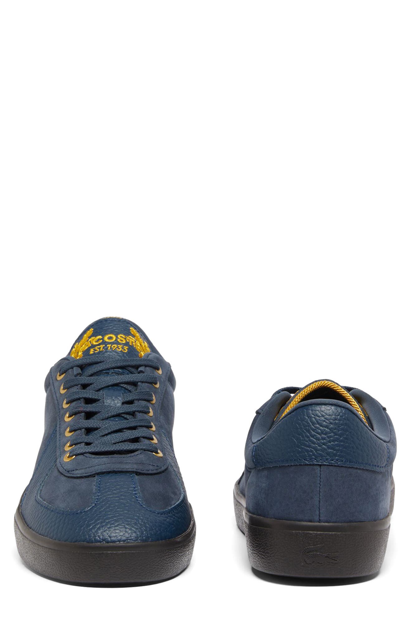 Lacoste Baseshot Pro 12 Sneaker, Alternate, color, Navy/ Dark Gum