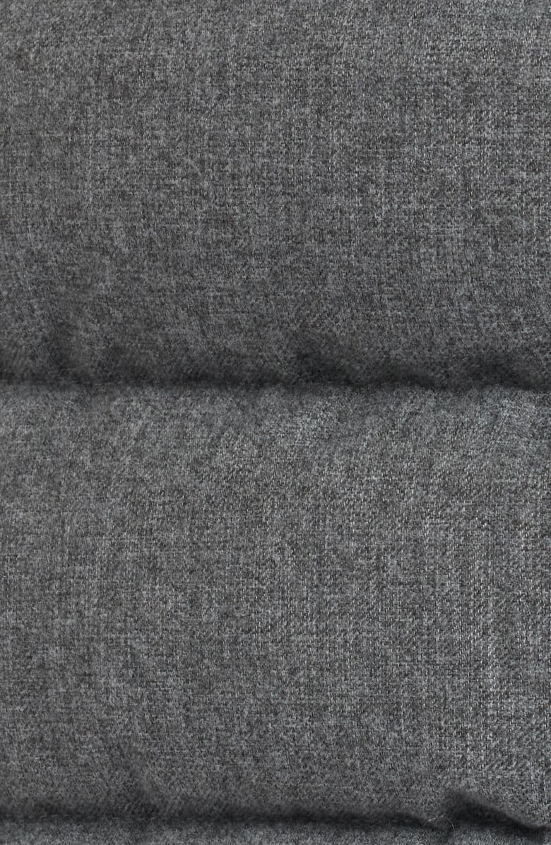 Save The Duck Nyla Water Repellent Quilted Puffer Vest, Alternate, color, Mid Grey Melange