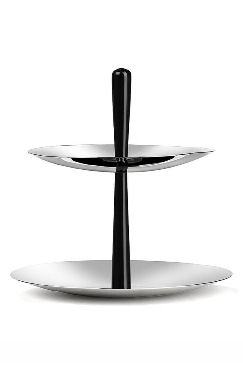 Nambé Circa Tiered Server, Main, color, Silver