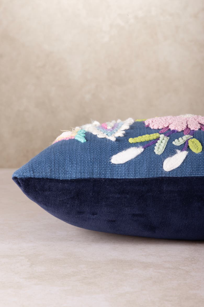 Geneva Throw Pillow Cover, Alternate, color, Blue