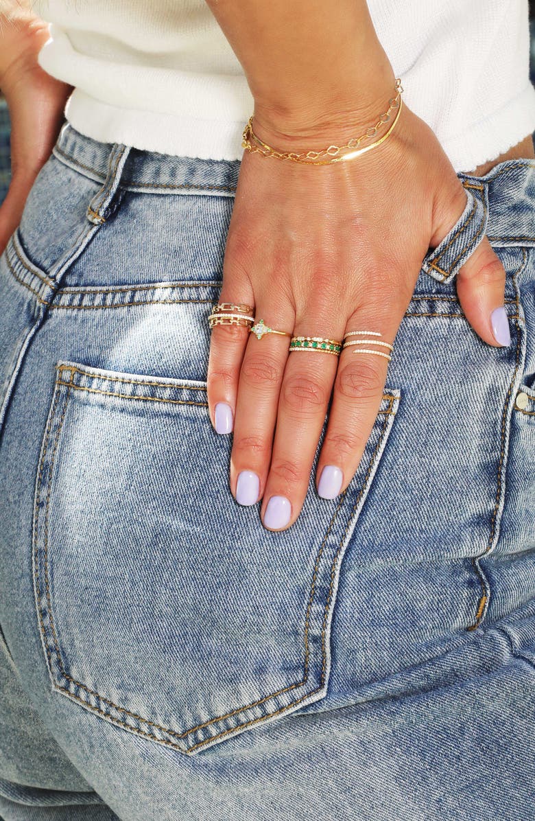 Bony Levy El Mar Emerald & Diamond Ring, Alternate, color,