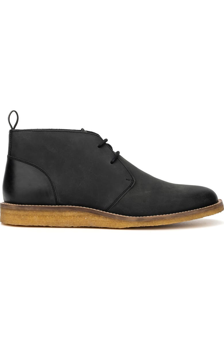 RESERVE FOOTWEAR Deegan Leather Chukka Boot, Alternate, color, Black