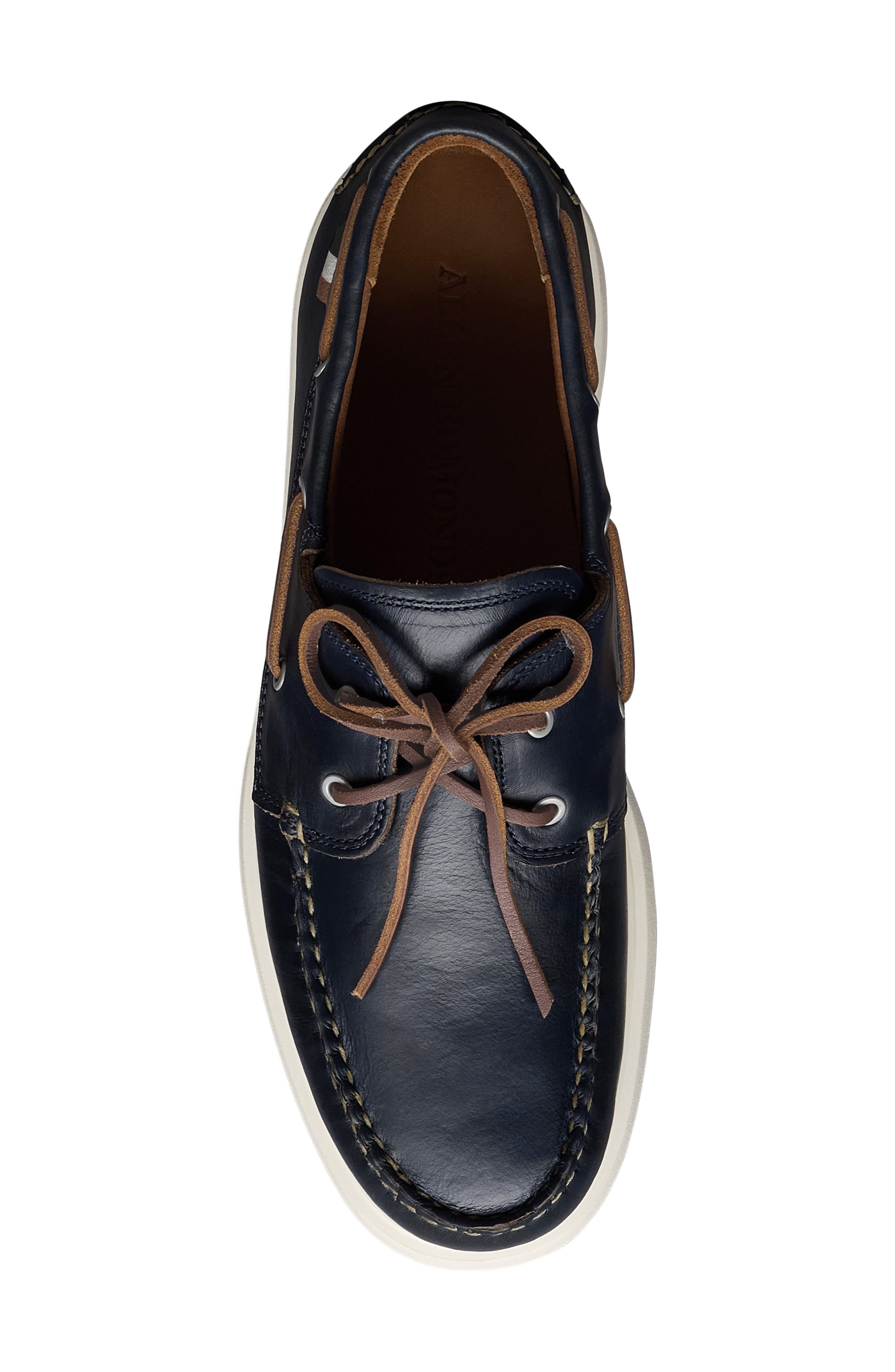 Panama Boat Shoe, Alternate, color, NAVY