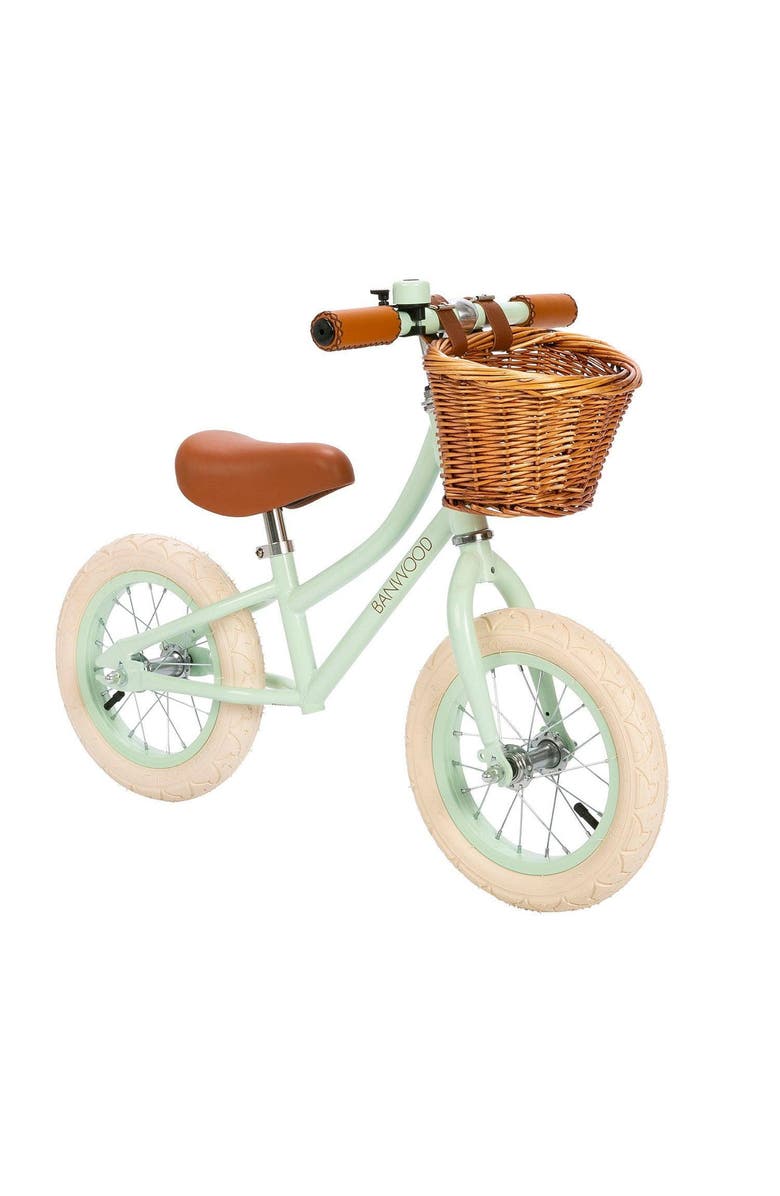 Banwood Balance Bike Steel Outdoor Cycling Kids Balance Development, Alternate, color, Mint