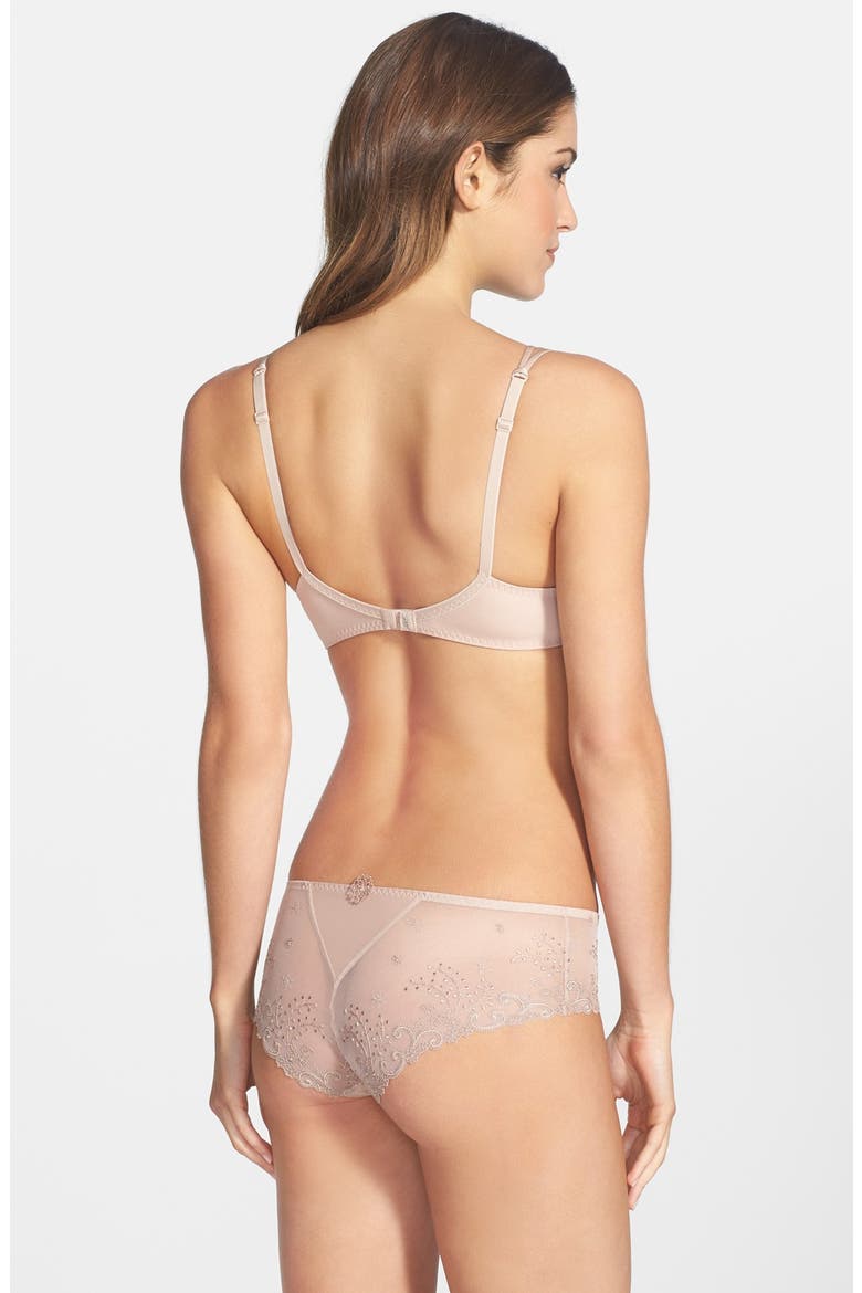 Delice 3D Molded Underwire Demi Bra, Alternate, color, NUDE