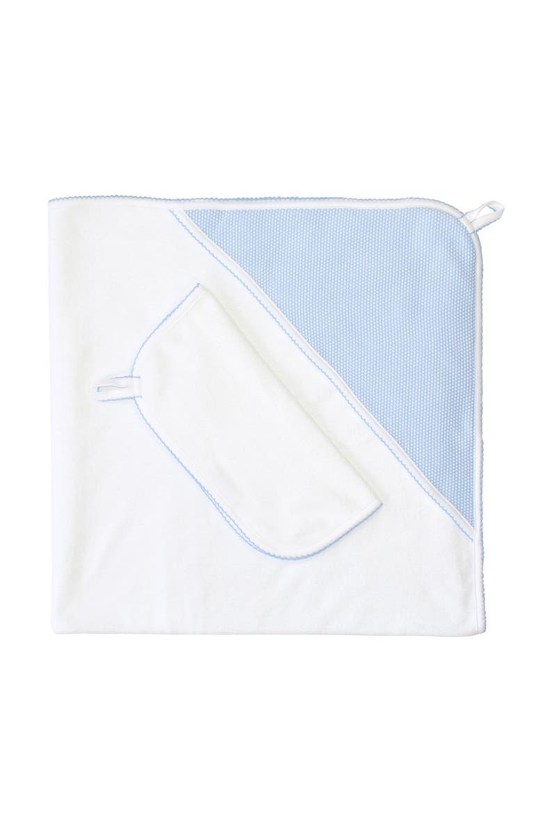 Nellapima Bubble Hooded Towel - Blue - Baby, Alternate, color, Blue