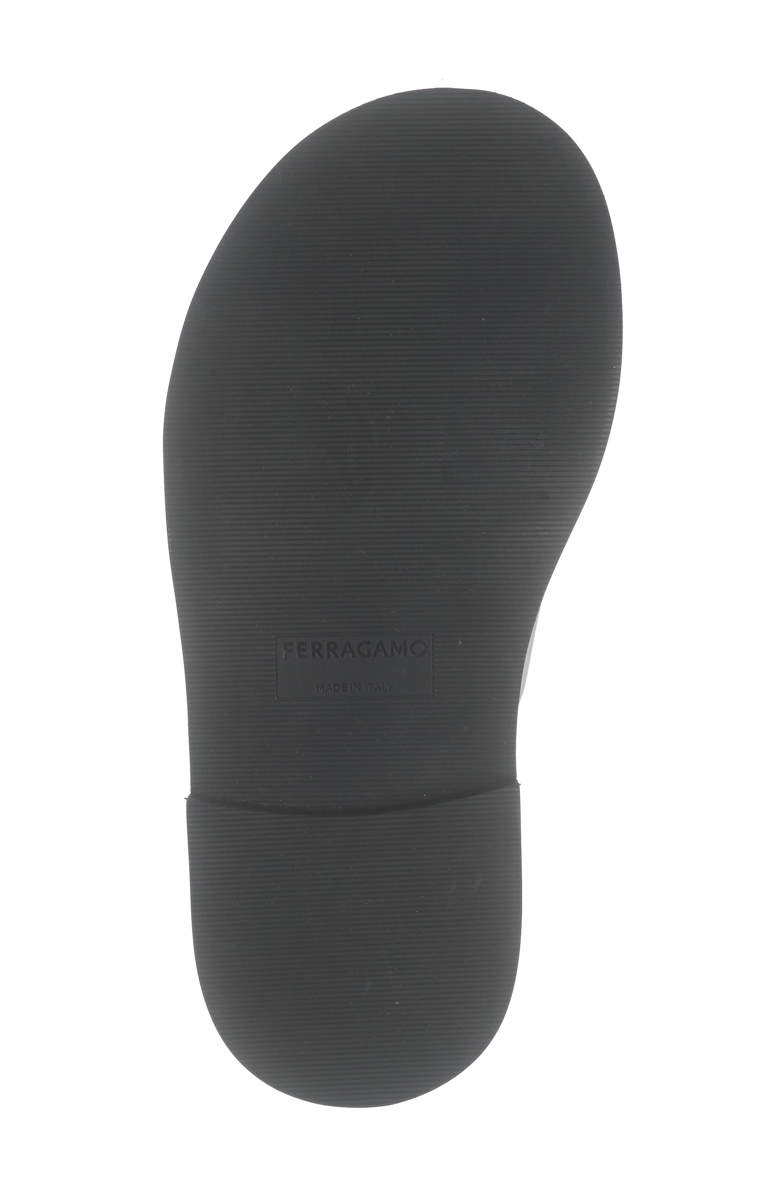 FERRAGAMO Leather Slide Sandal, Alternate, color, 
