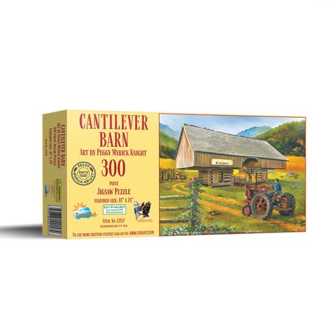 Cantilever Barn 300 piece Jigsaw Puzzle for Adults