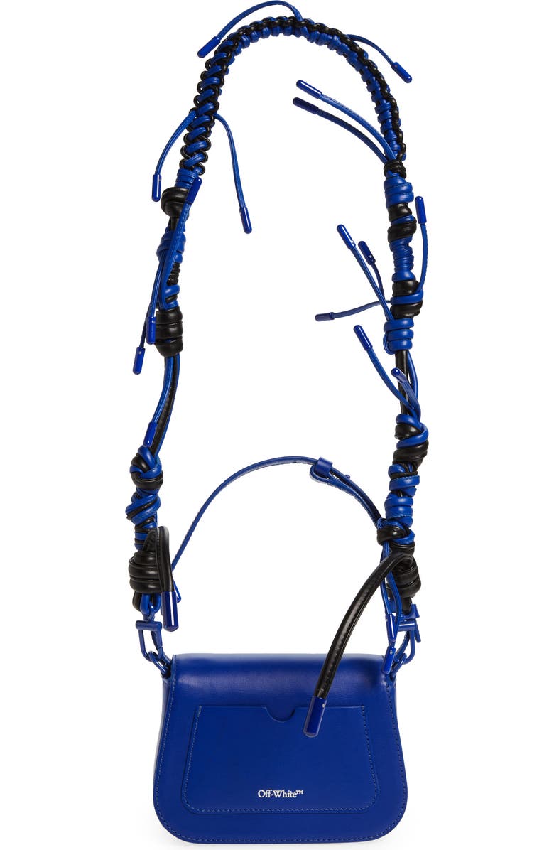 Off-White Skeleton Binder Clip Crossbody Bag, Alternate, color,