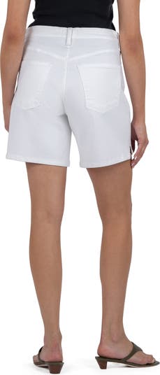 KUT from the Kloth Holly Drawstring Waist Mid Thigh Denim