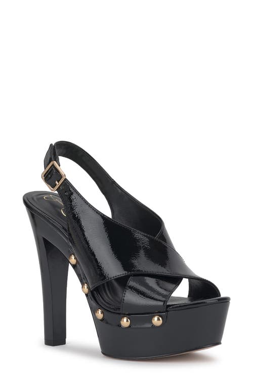 Jessica Simpson Caulira Platform Sandal In Black