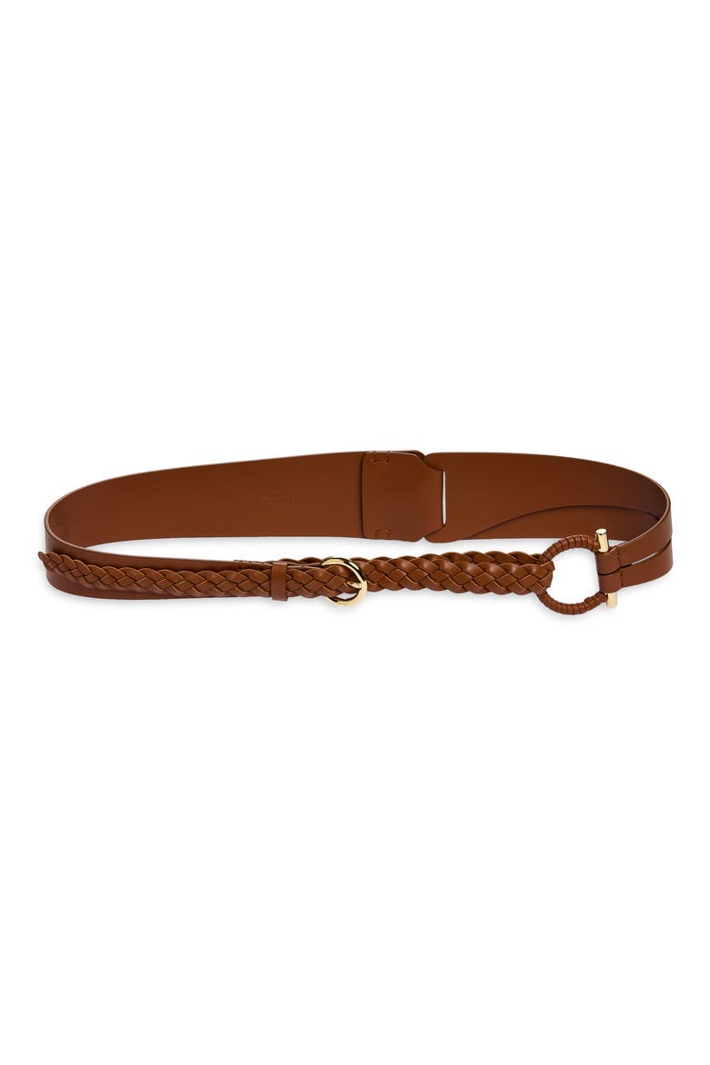 Donna Leather Belt, Main, color, NEW COGNAC NEW COGNAC