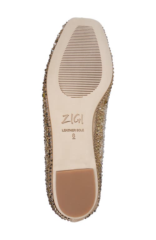 Zigi Xandra Ballet Flat In Natural