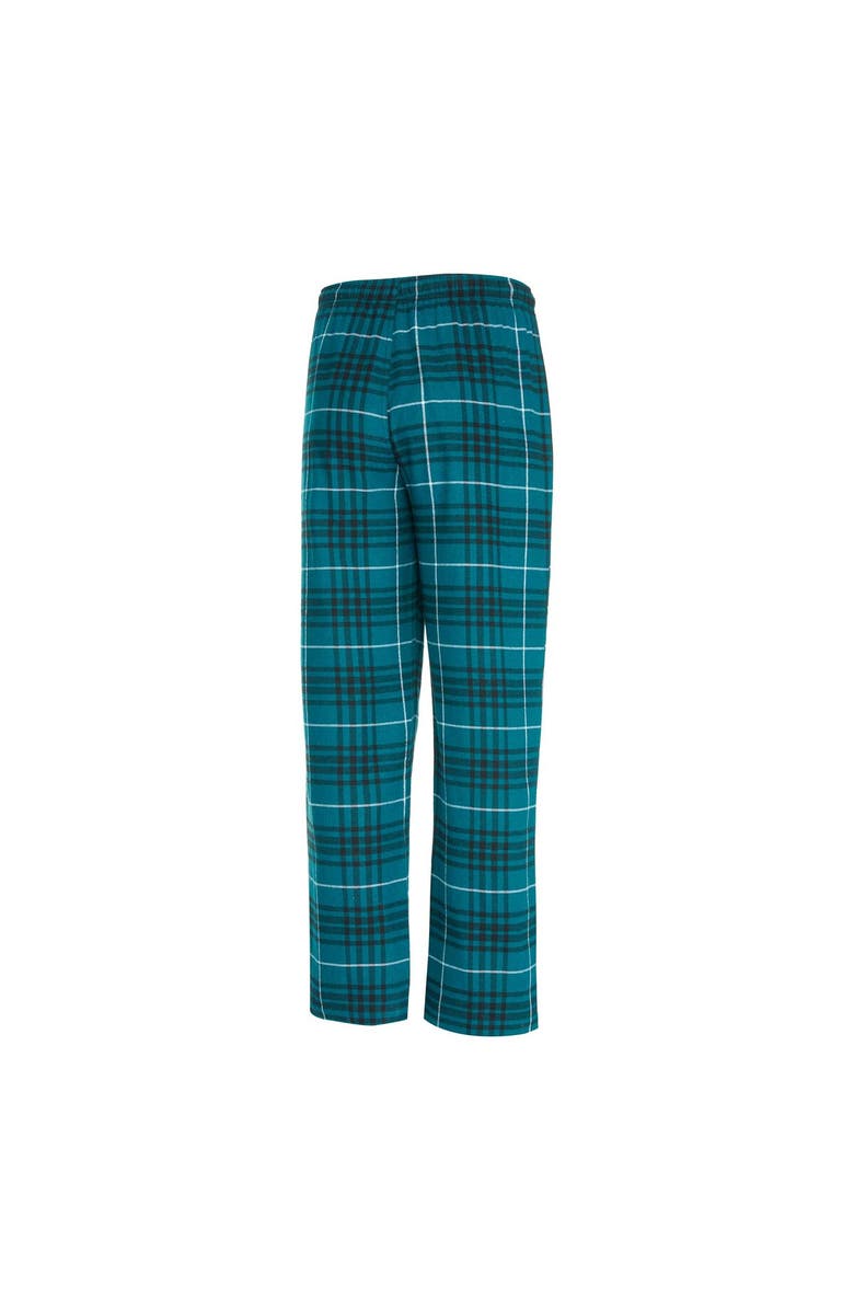 CONCEPTS SPORT Men's Concepts Sport  Midnight Green/Black Philadelphia Eagles Vector T-Shirt & Flannel Pants Sleep Set, Alternate, color, 