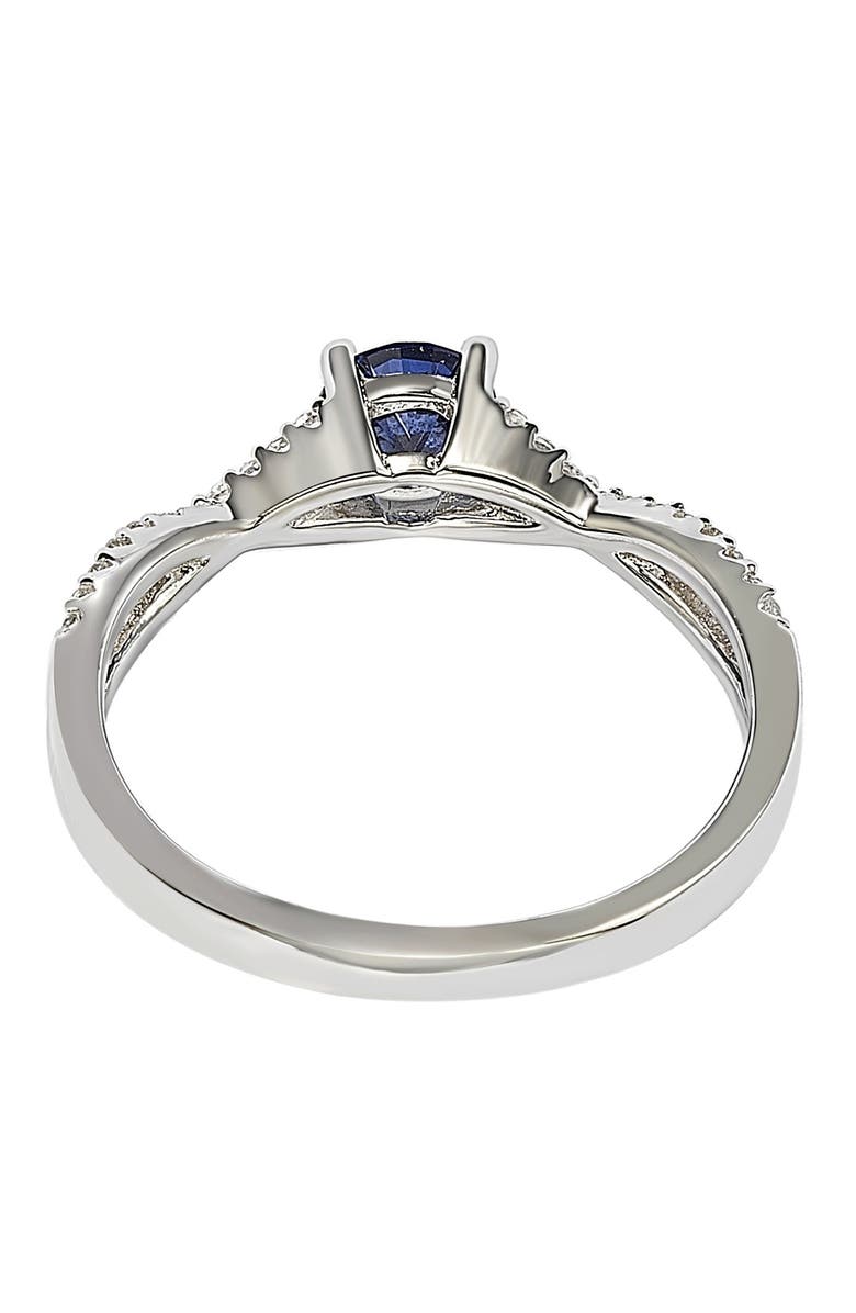 SUZY LEVIAN Sterling Silver Sapphire Ring, Alternate, color, Blue