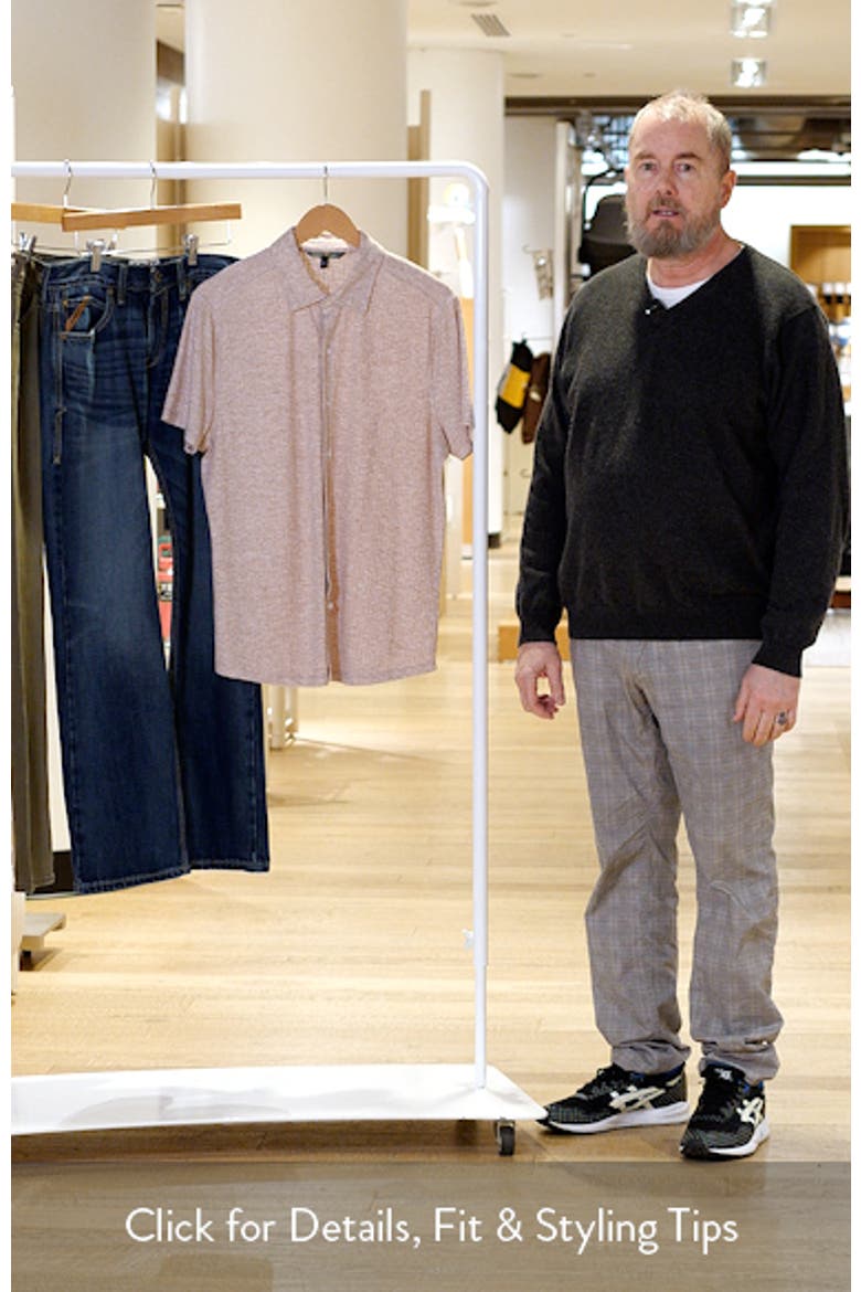 Anton Knit Button-Up Polo video