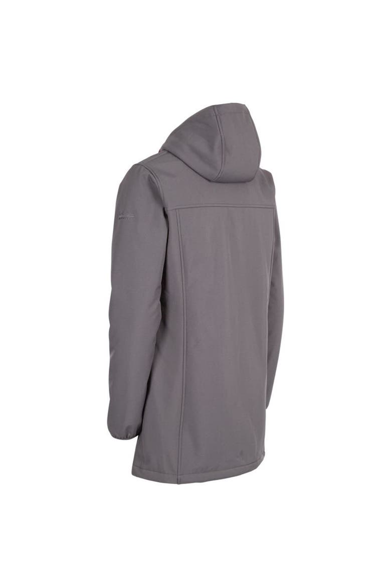 Kristen Longer Length Hooded Waterproof Jacket, Alternate, color, Carbon