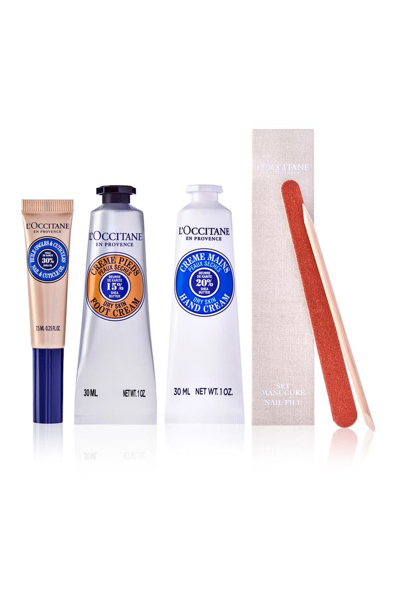 Shea Mani & Pedi Set (Limited Edition) $51 Value, Alternate, color, NONE