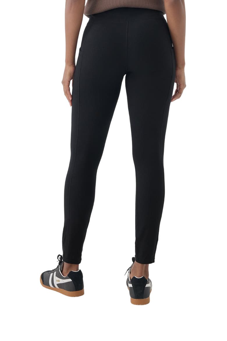Purefit Pocket Legging Made With Organic Cotton, Alternate, color, Black