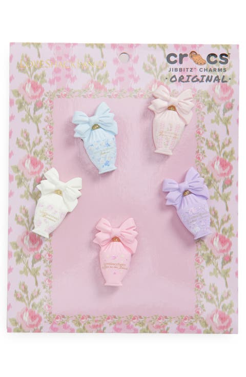x LoveShackFancy 5-Pack Jibbitz Shoe Charms