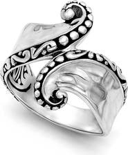 SAMUEL B. Sterling Silver Paisley Wave Ring