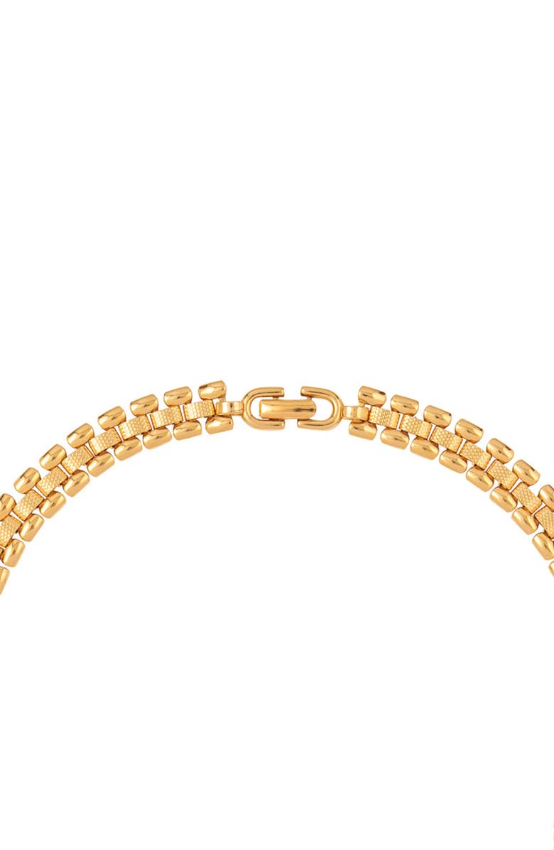 Susan Caplan 1980s Vintage Monet Watchband Collar, Alternate, color, Monet