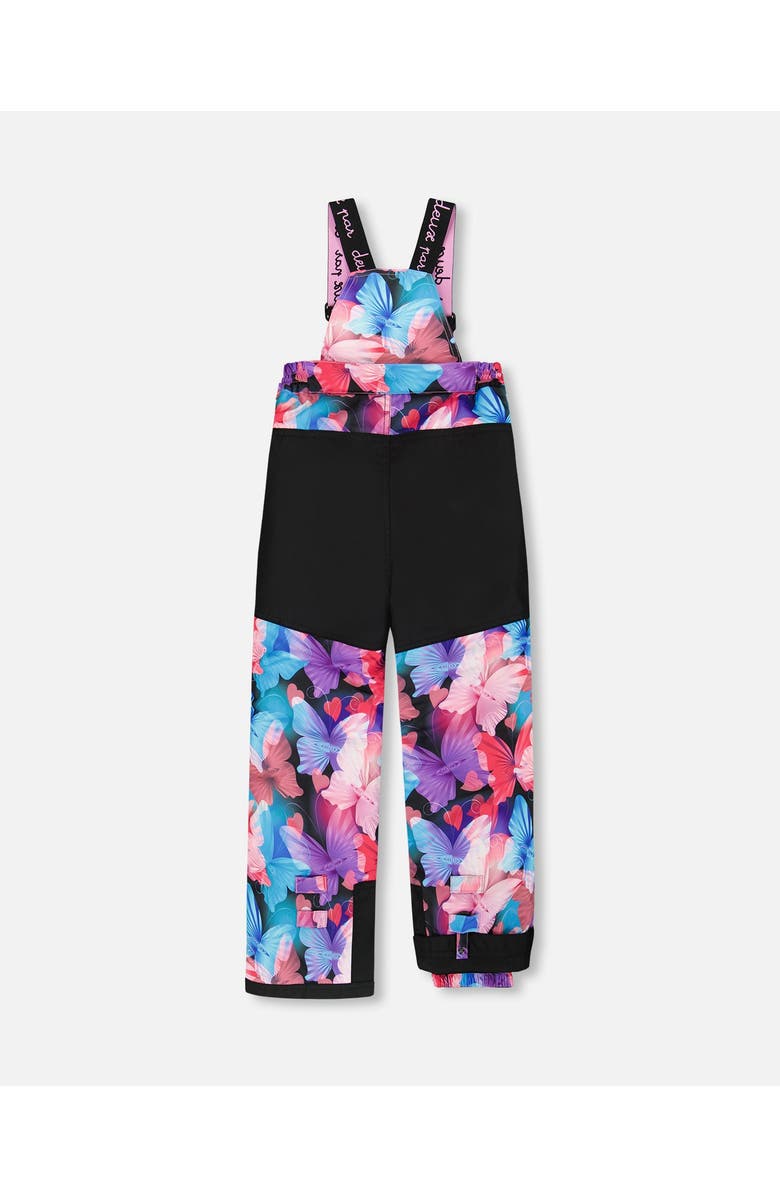 Deux par Deux Two-Piece Play Snowsuit Butterfly, Alternate, color, Black