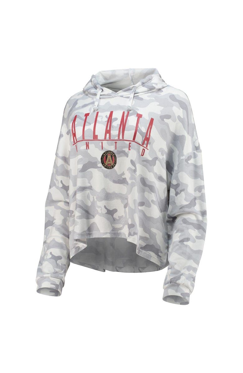 CONCEPTS SPORT Women's Concepts Sport Gray Atlanta United FC Composite Hoodie T-Shirt, Alternate, color, 