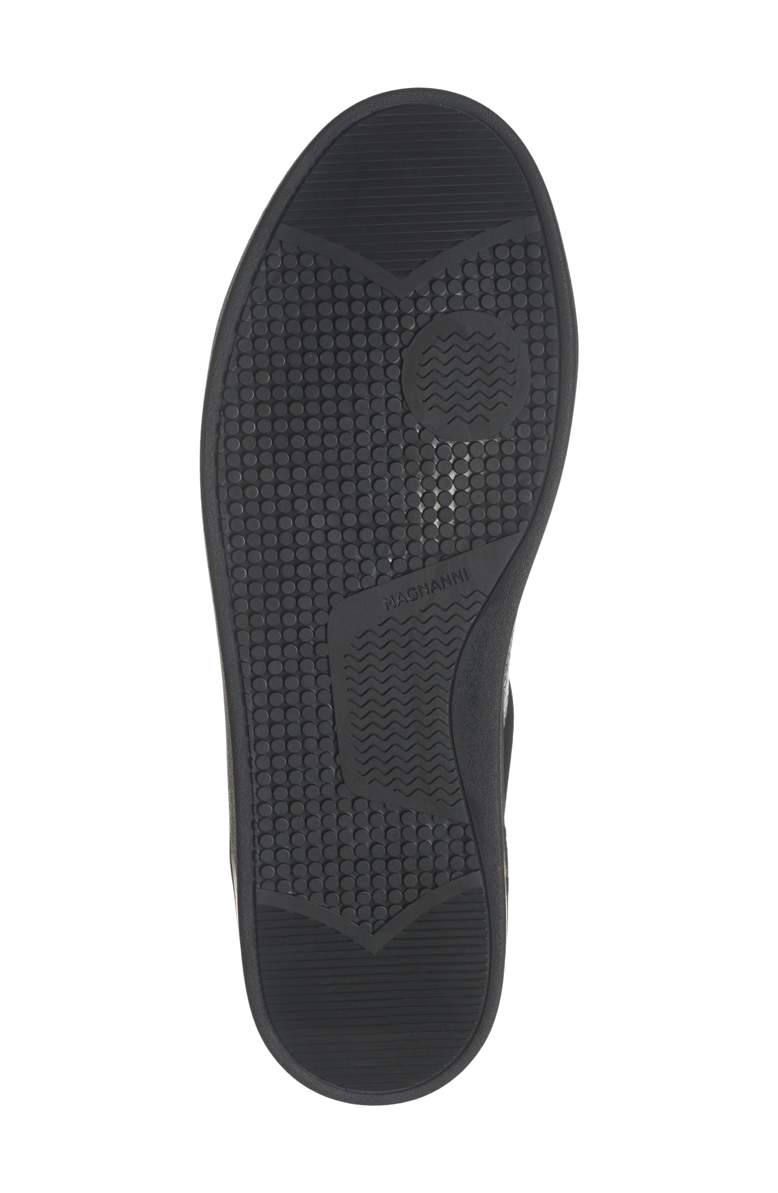 Magnanni Elonso Cap Toe Sneaker, Alternate, color, Black