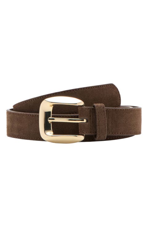 Suede Leather Belt
