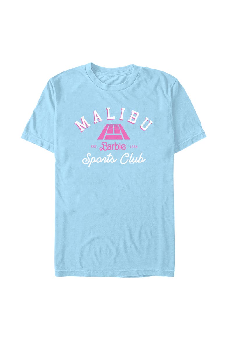 Men's Malibu Sports Club Logo T-Shirt, Main, color, Light Blue
