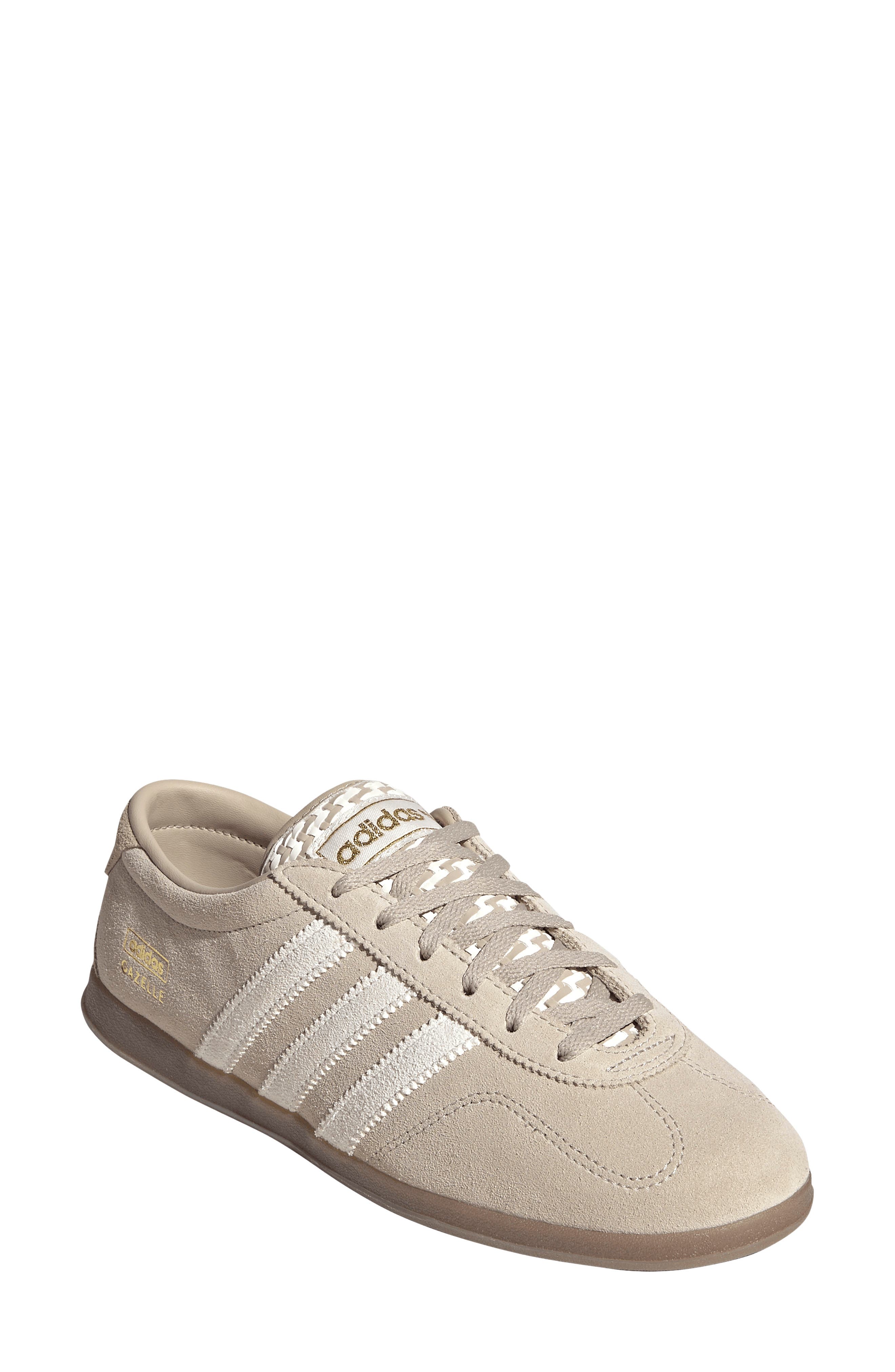 Gazelle Low Pro Sneaker, Main, color, KHAKI THREE/OFF WHITE/GUM5