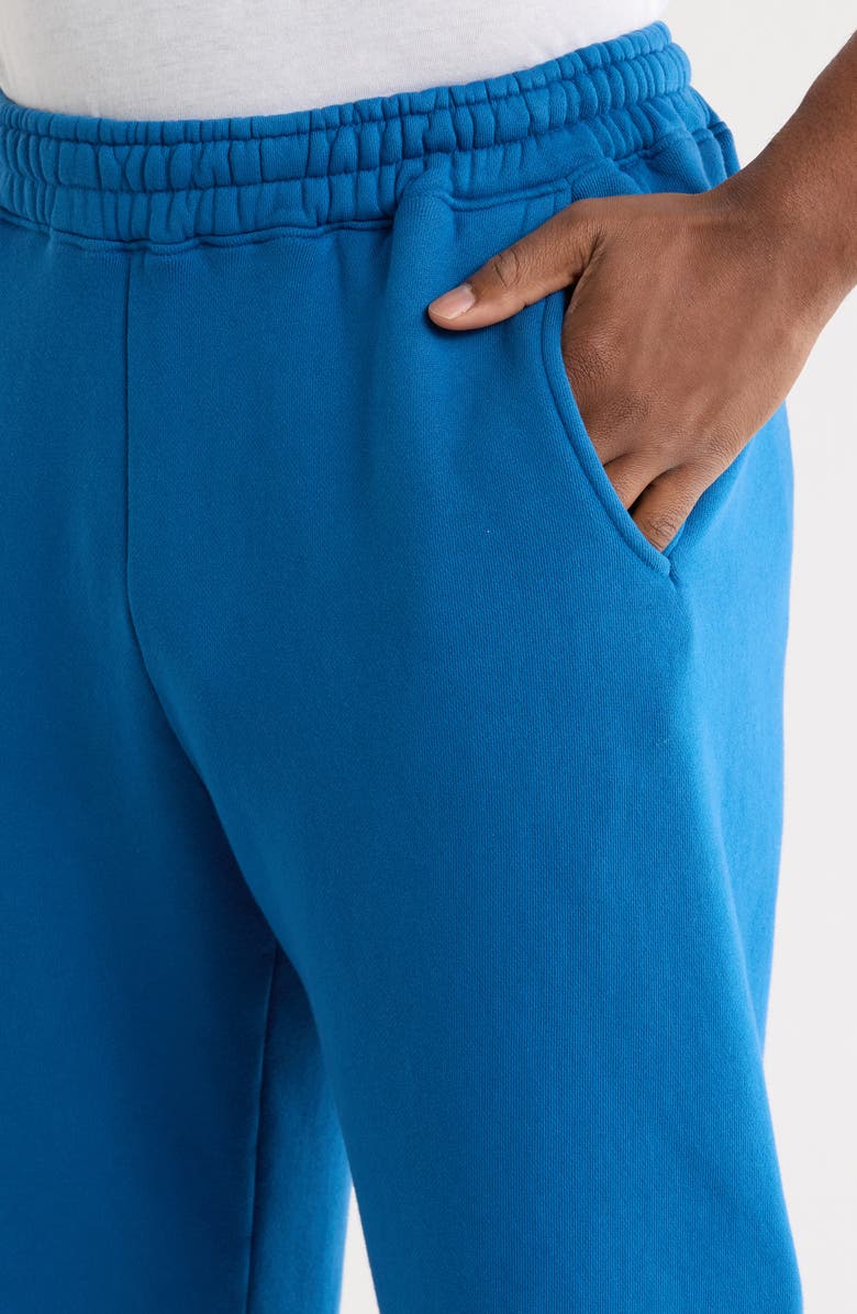 Malbon Golf Clubhouse Dragon Cotton Sweatpants, Alternate, color, Blue