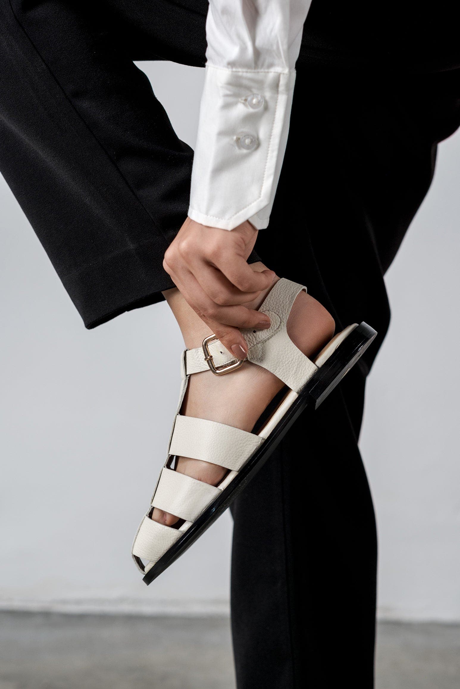 ALTA Cecilia Sandals, Alternate, color, Off White
