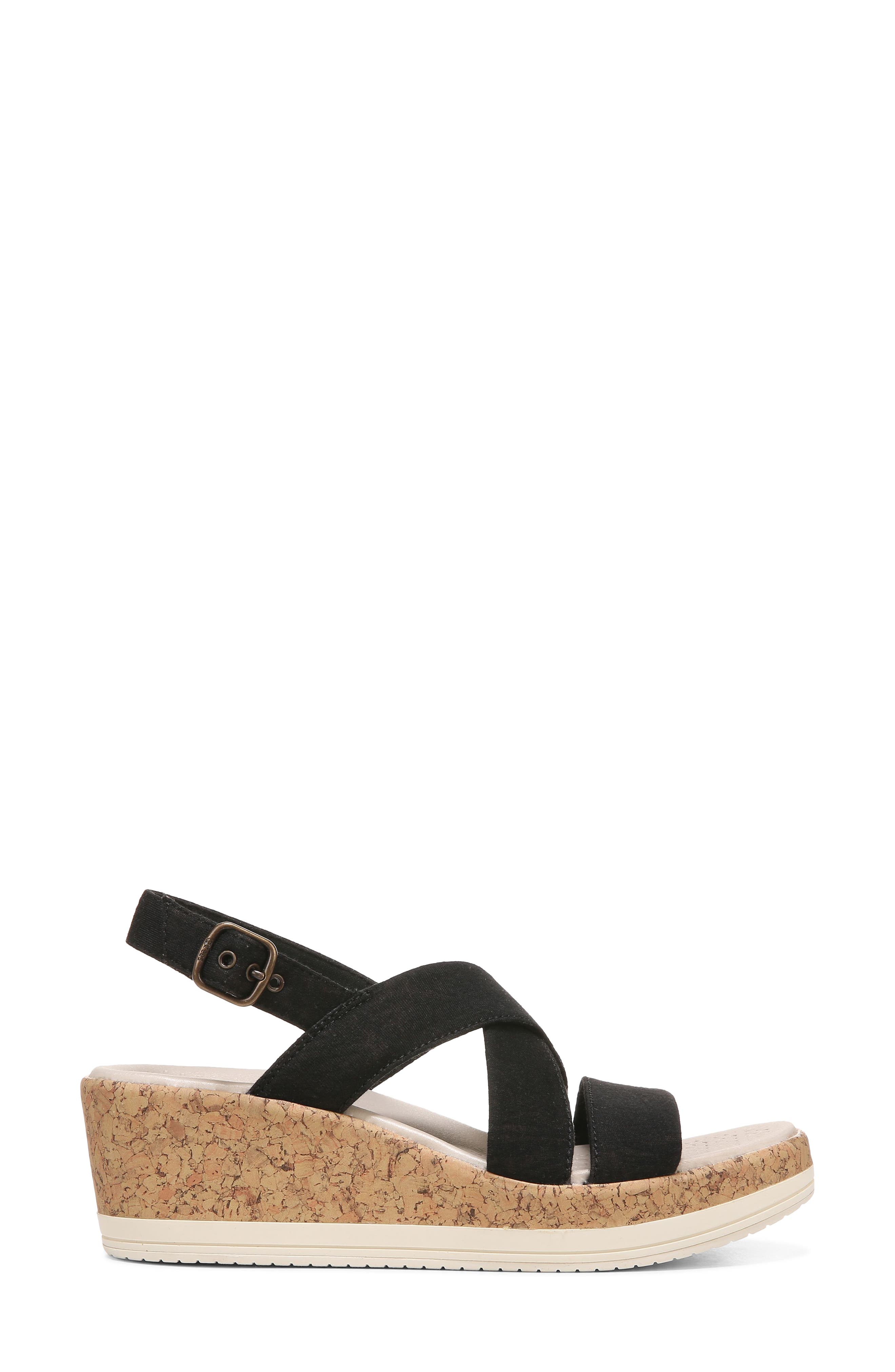 BZees Radiant Wedge Strappy Sandal, Alternate, color, 